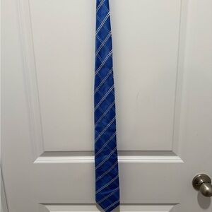 Donald J. Trump Signature Collection Silk Necktie Blue Patriotic President